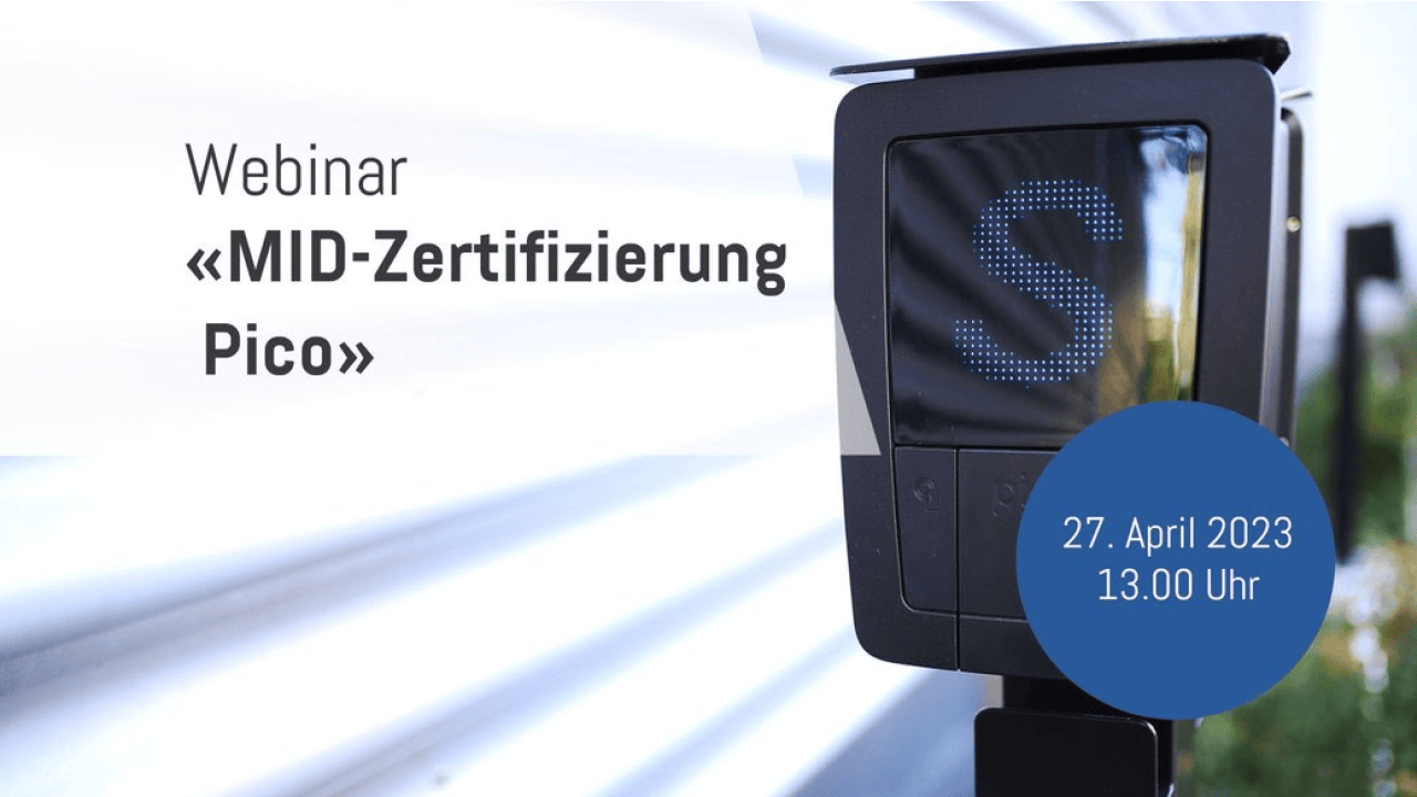 Webinar: Pico E-Ladestation erhält MID-Zertifizierung