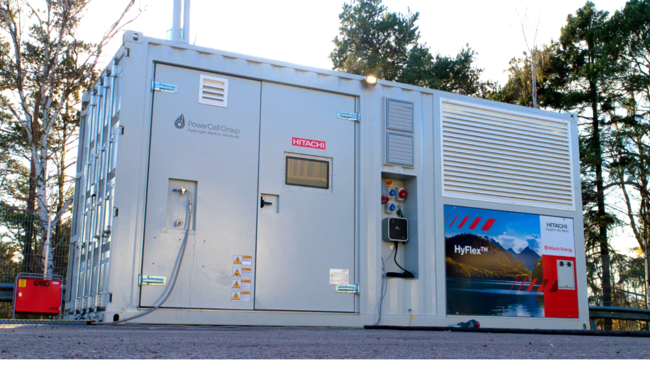 Hitachi Energys Neuerung: Wasserstoff statt Diesel