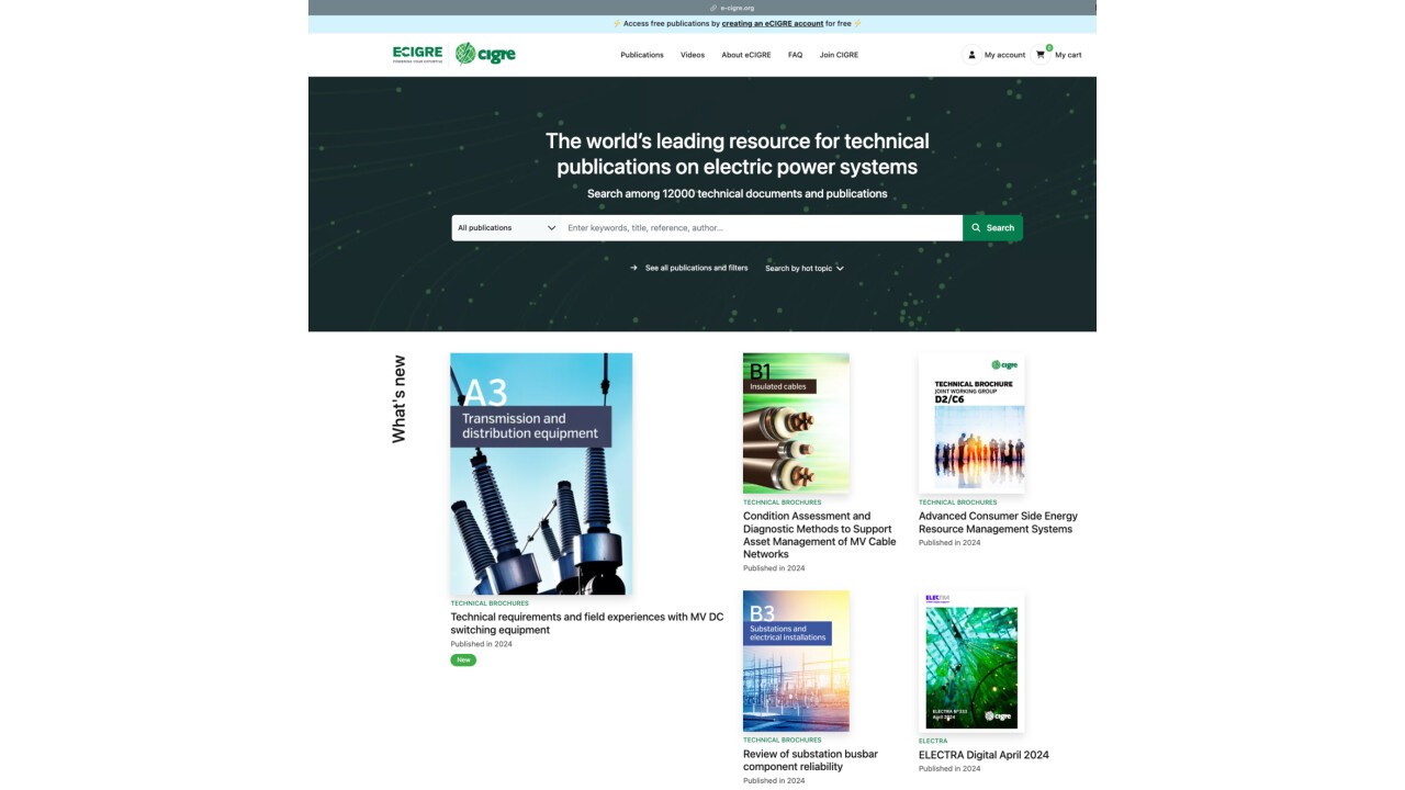 Global knowledge platform CIGRE gains in importance