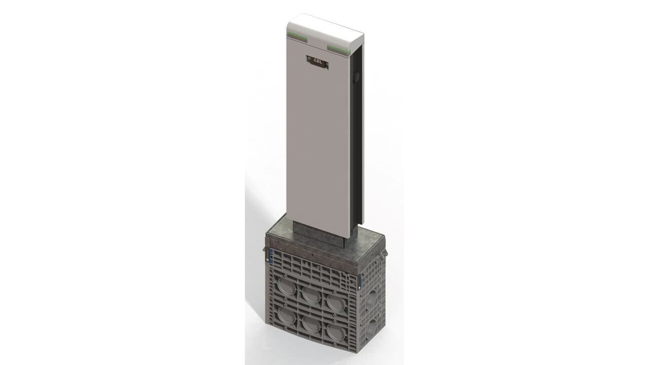 EK 980 shaft system with ABL eMC2 charging station