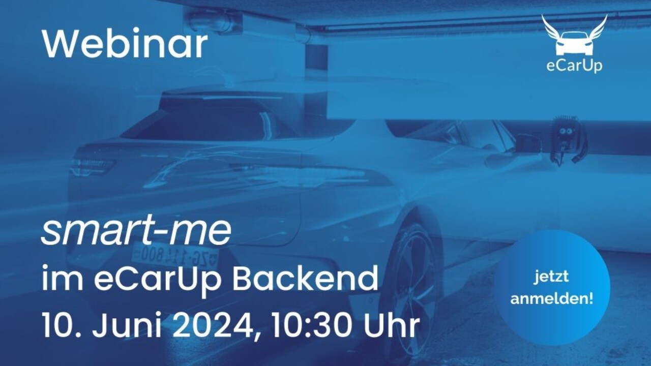 Webinar – Best Practice smart-me Pico im eCarUp Backend