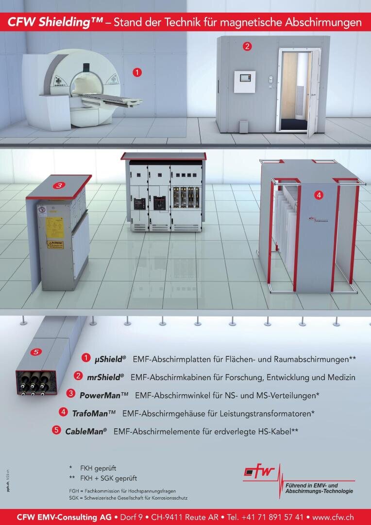 Elektromagnetische Verträglichkeit ist seit Jahren ein zentraler Bestandteil moderner Energieinfrastruktur. Die Einhaltung der NISV ist dabei eine feste gesetzliche Grundlage und stellt klare Anforderungen an Planung Betrieb und Erweiterung von Anlagen.
Moderne Abschirmlösungen helfen gezielt dabei elektromagnetische Felder zu reduzieren und Grenzwerte sicher einzuhalten. Sie kommen in Transformatoren, Schaltanlagen, Kabelsystemen sowie in sensiblen Bereichen wie Forschung und Medizin zum Einsatz und erhöhen gleichzeitig die Betriebssicherheit.
Durch den Einsatz innovativer EMF Technologien lassen sich normgerechte und wirtschaftliche Lösungen realisieren die langfristige Planungssicherheit bieten. Die PowerTage 2026 zeigen praxisnah wie bewährte Abschirmtechnik zur zuverlässigen Einhaltung der NISV beiträgt und leistungsfähige Netze unterstützt.