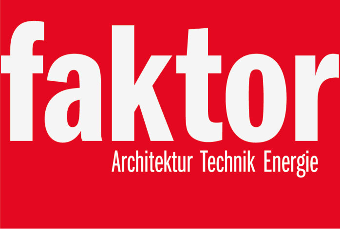 Logo with a red background and large white lettering