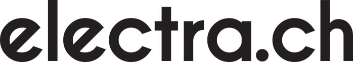 Das Logo zeigt das Wort electra.ch in fetten, schwarzen Kleinbuchstaben auf weißem Hintergrund.